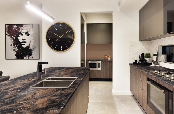Marbled Cappuccino Slimline Kitchen Worktops Online
