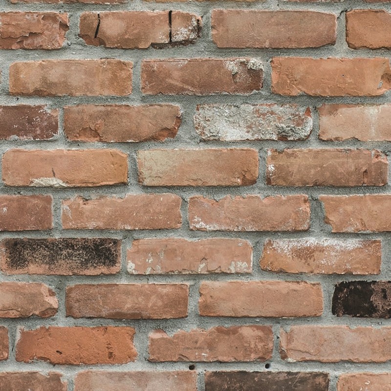 fake brick splashback