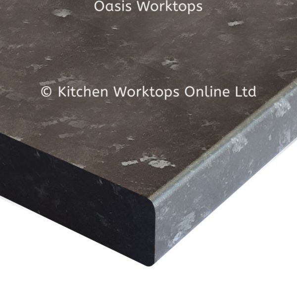 Oasis laminate worktop black flint