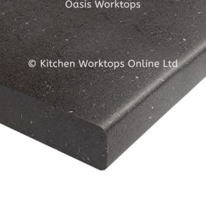 Oasis laminate worktop black porphory
