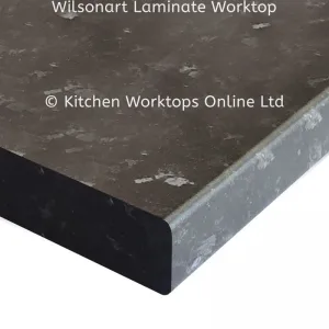 black slate laminate worktop