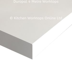 Duropal 4 metre kitchen worktop in chalk