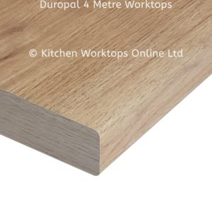 Duropal 4 metre kitchen worktop in lorenzo oak