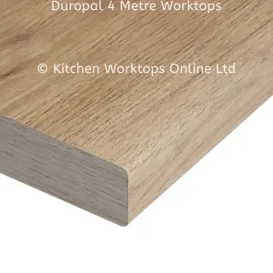 Duropal 4 metre kitchen worktop in lorenzo oak