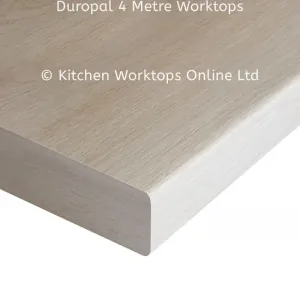 Duropal 4 metre kitchen worktop in nordic teak