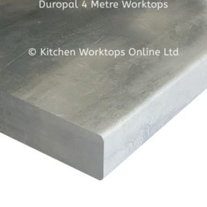 Duropal kitchen worktop in oxyd grey
