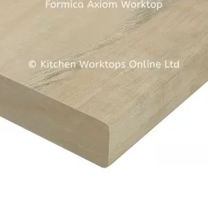pale maple laminate kitchen worktop