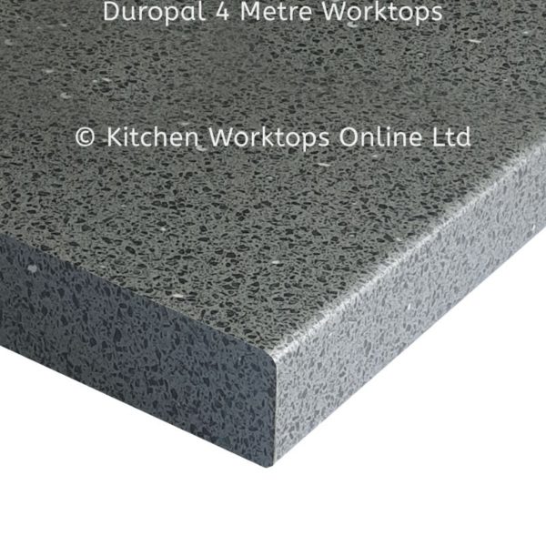 Duropal 4 metre kitchen worktop in quartz grey