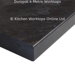 Duropal kitchen worktop in star black