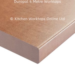Duropal 4 metre kitchen worktop in terracotta