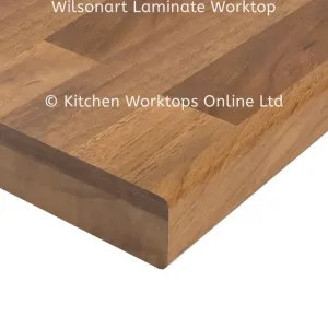 walnut block laminate worktop
