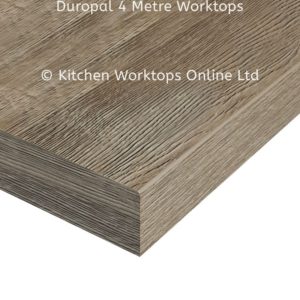 Duropal wellington oak square edge 4 metre worktop