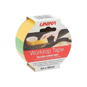 Double sided worktop tape