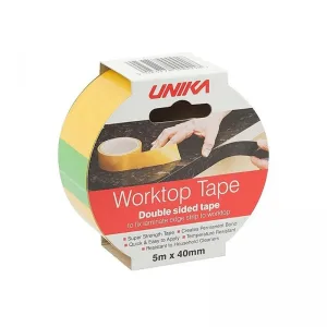 Double sided worktop tape