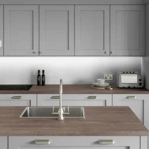 Alternative view of Nebbia Oak Square Edge Worktop