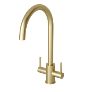 Twin Lever Brass Tap