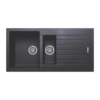 Midnight Black Granite 1.5 Bowl Sink
