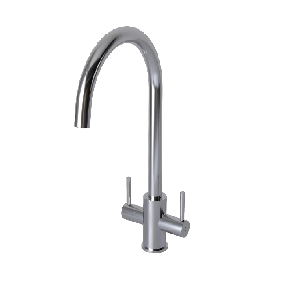Twin Lever Chrome Tap