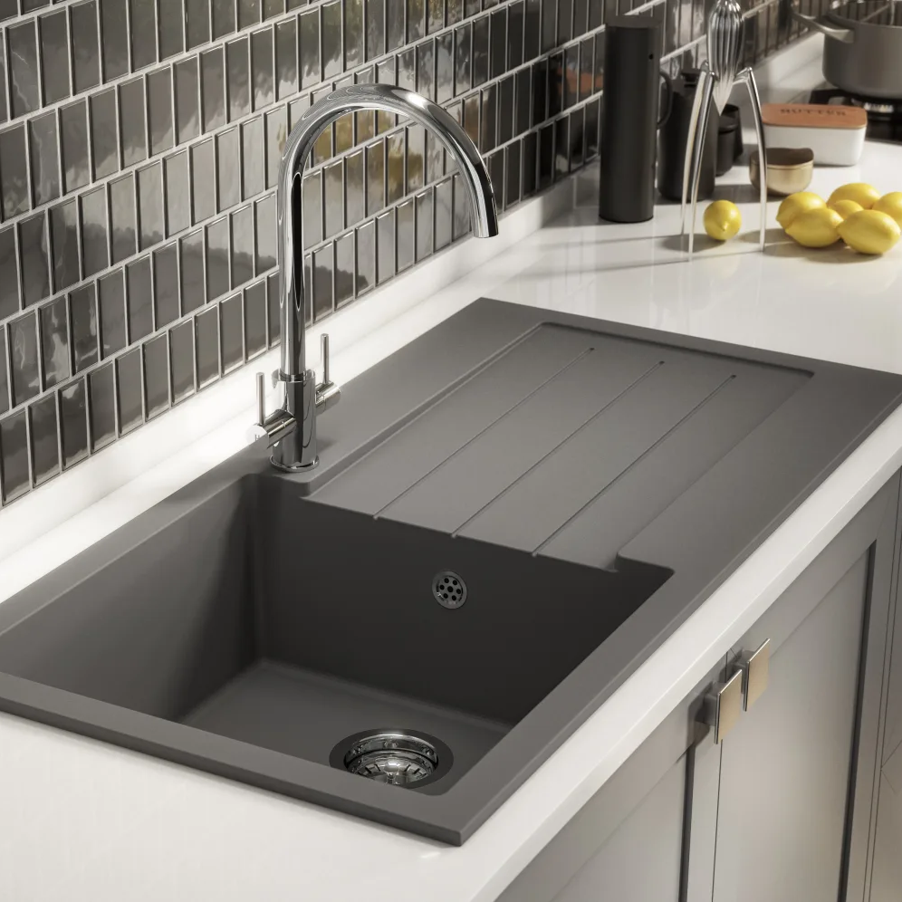 Twin Lever Chrome Tap - Image 3