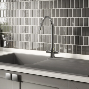 Twin Lever Chrome Tap - Image 2
