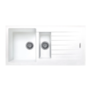White Granite 1.5 Bowl Sink