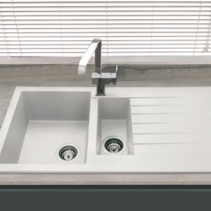 Alternative view of White Granite 1.5 Bowl Sink
