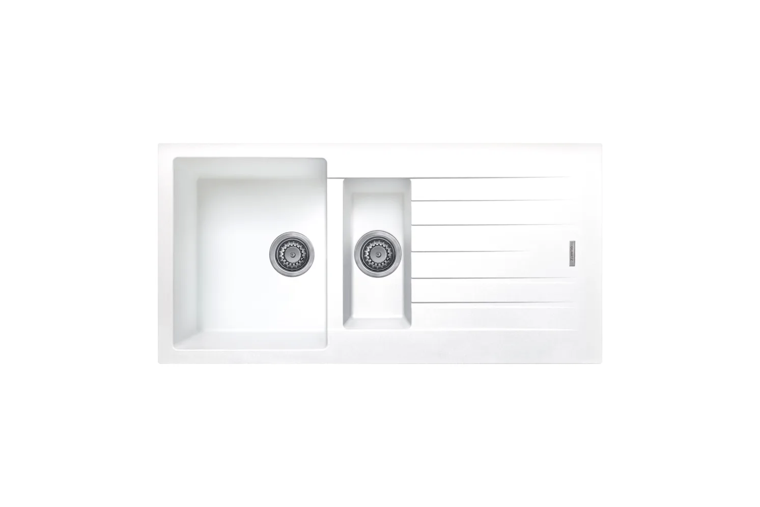 White Granite 1.5 Bowl Sink