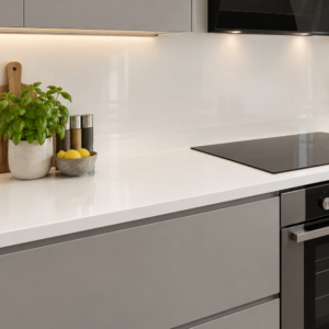 Alternative view of White Semi Gloss Square Edge